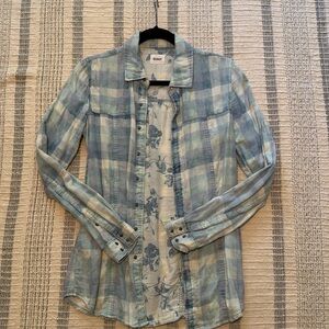 Hudson Button Down Shirt size Small